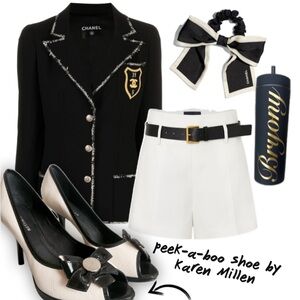 Karen Millen Peek-a-boo Shoes